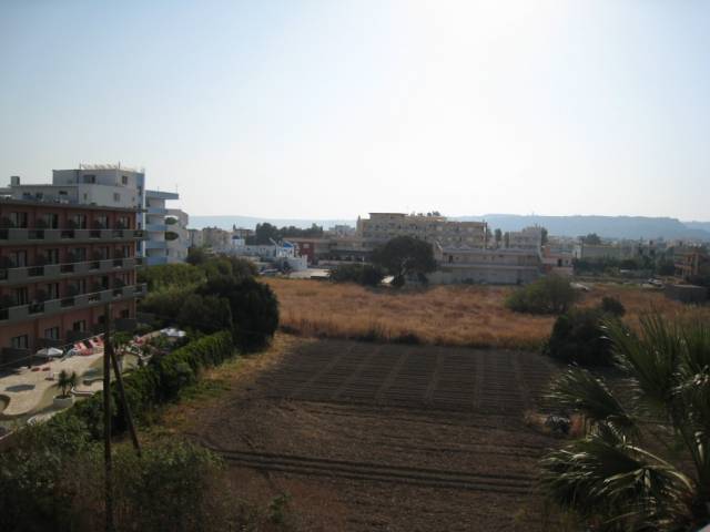 Vy in mot Rhodos stad